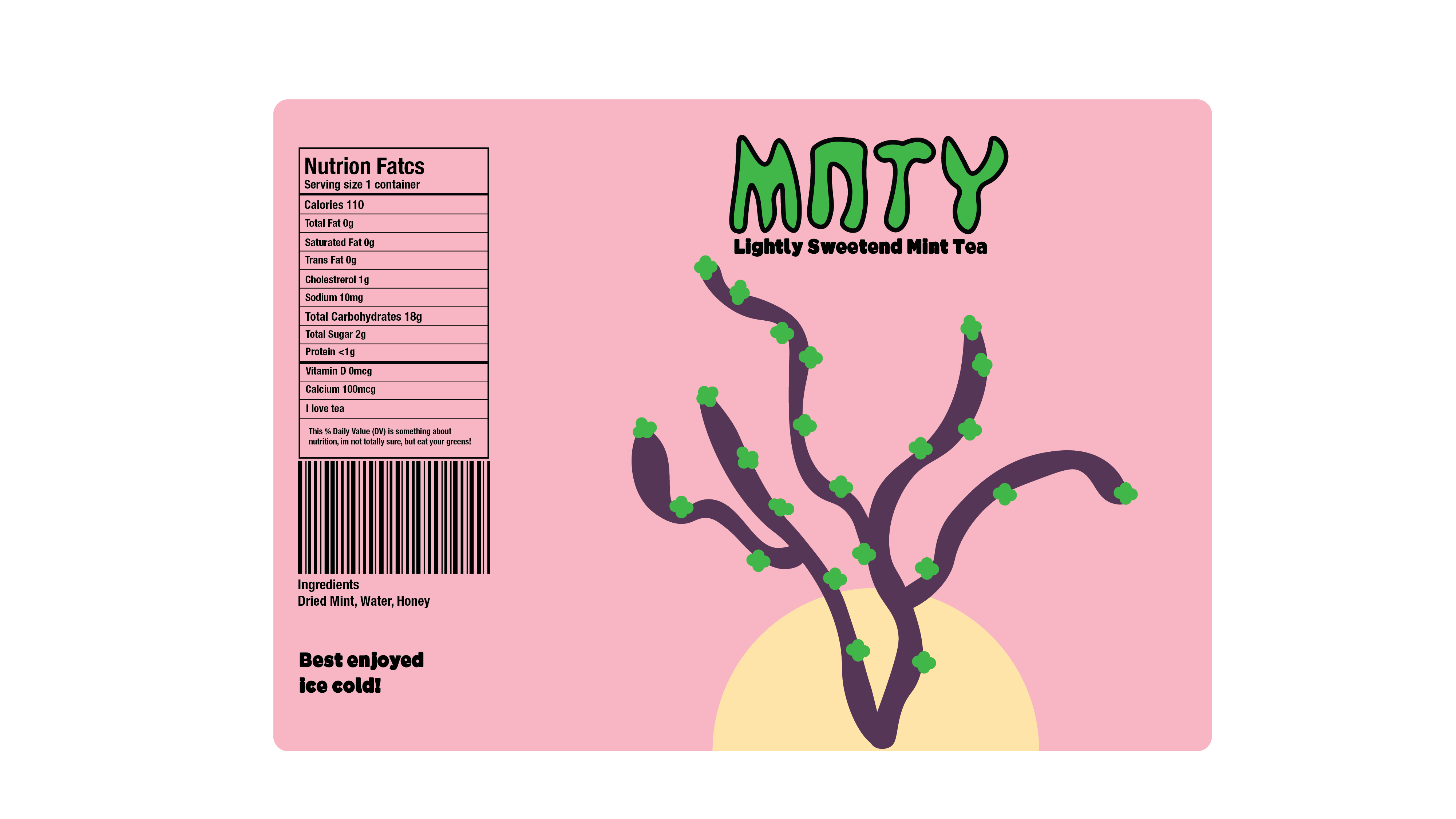 Project Can label design preview